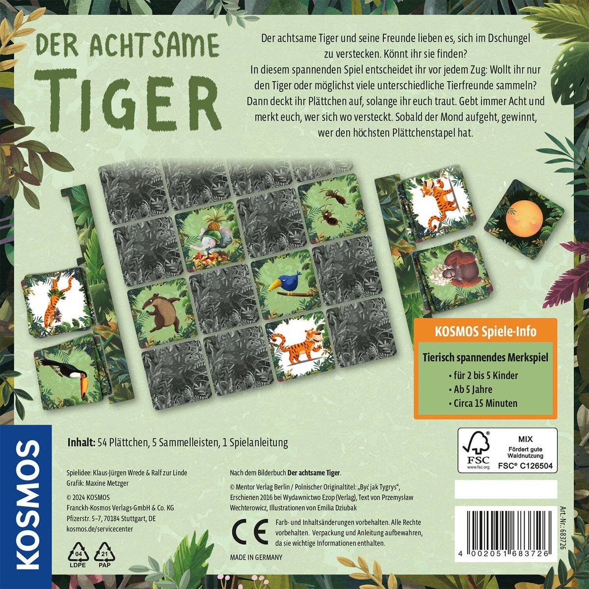 KOSMOS Der achtsame Tiger
