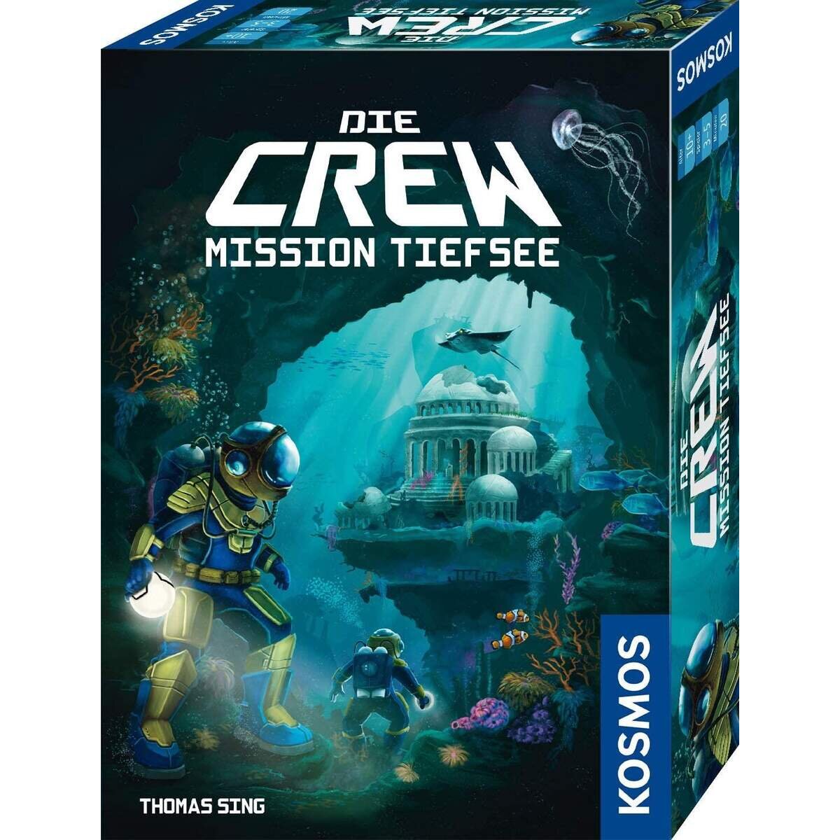 KOSMOS Die Crew - Mission Tiefsee, kooperatives Kartenspiel