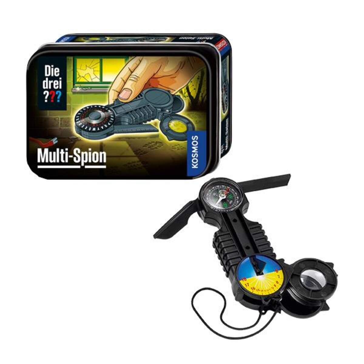 KOSMOS Die drei ??? Detektiv-Set Multi-Spion Metalldose