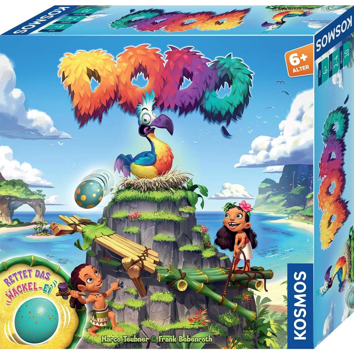KOSMOS Dodo Rettet das Wackel-Ei, Kinderspiel des Jahres 2021