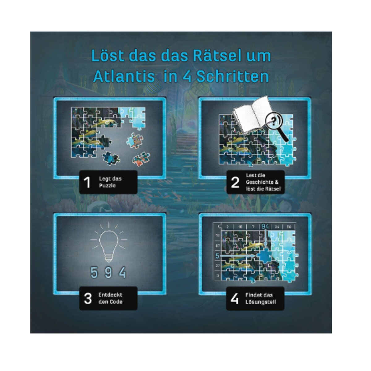 KOSMOS EXIT® - Das Puzzle: Der Schlüssel von Atlantis