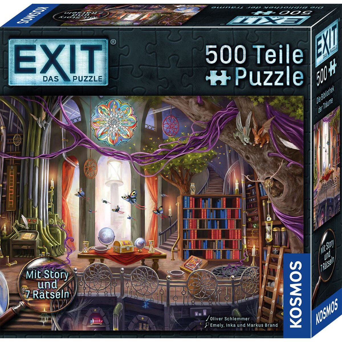 KOSMOS EXIT® Das Puzzle Die Bibliothek der Träume