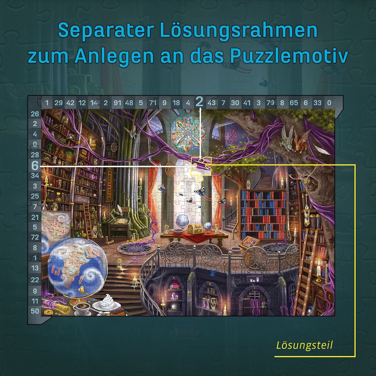 KOSMOS EXIT® Das Puzzle Die Bibliothek der Träume