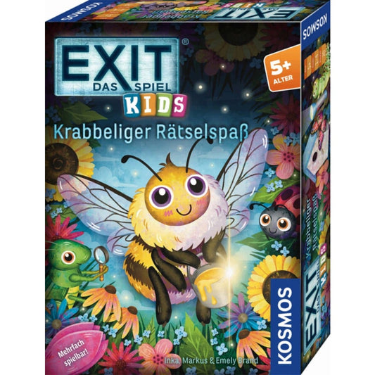 KOSMOS EXIT® Kids Krabbeliger Rätselspaß