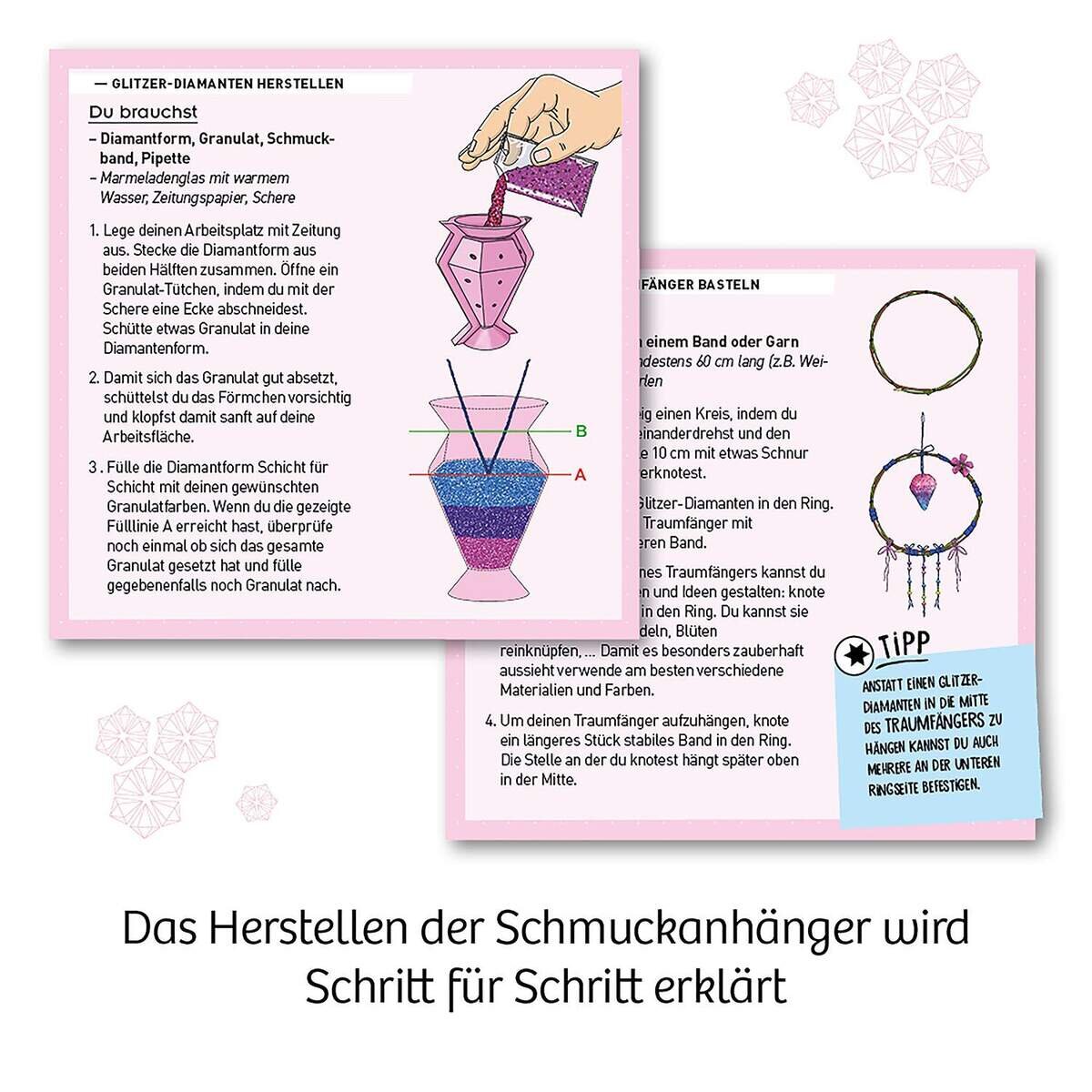 KOSMOS Glitzer-Diamanten