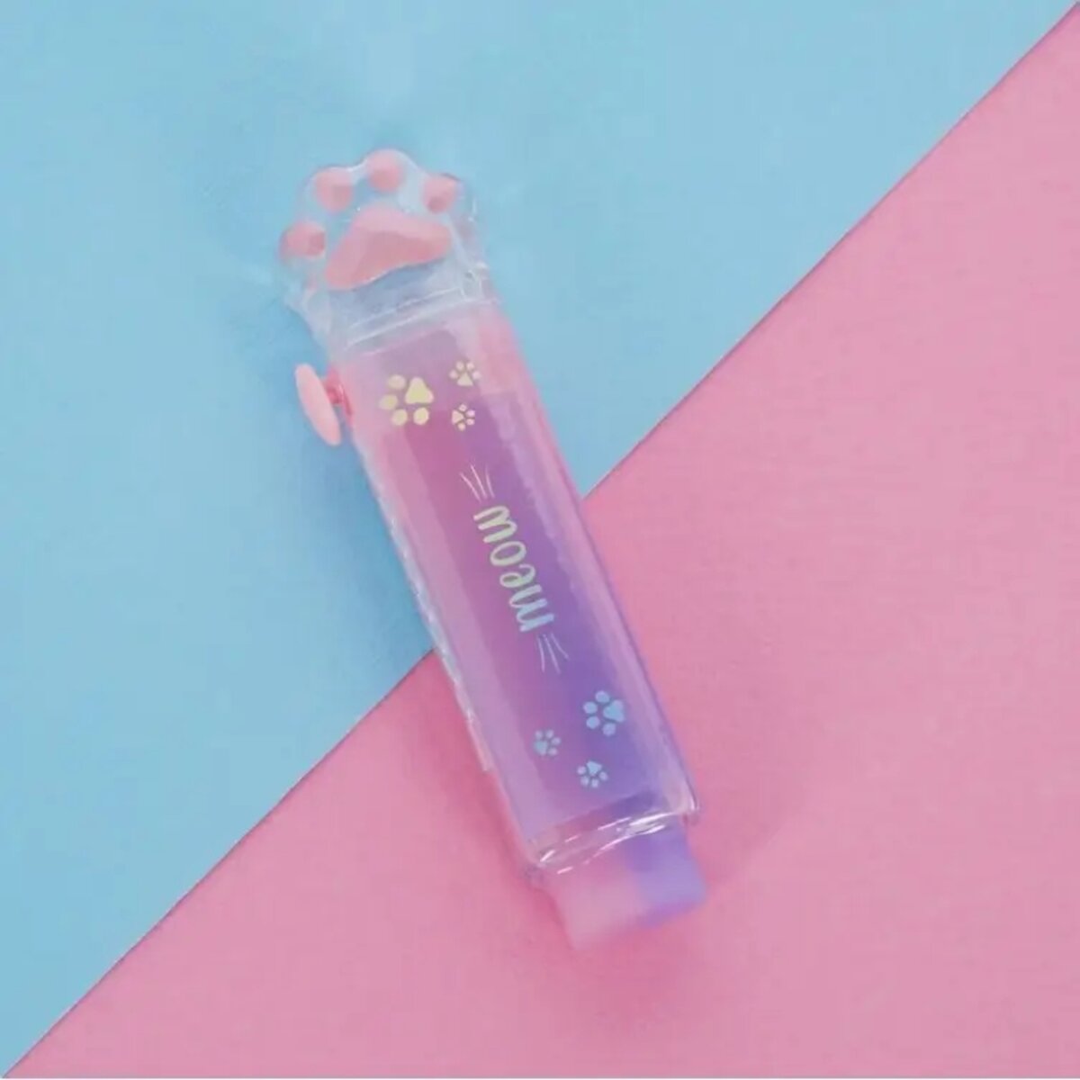 Legami Einschiebbares Radiergummi mit Nachfüllung - Meow