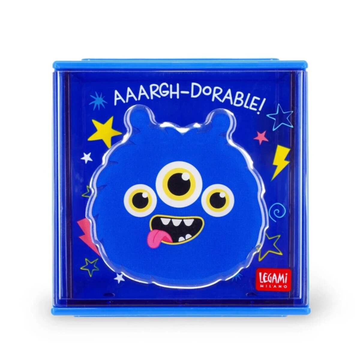 Legami Erweiterbare Schreibtischbox - Cutie Cube Monster