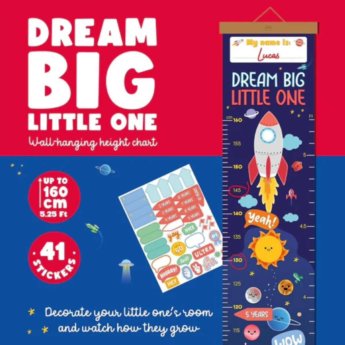 Legami Messlatte Dream Big Little One