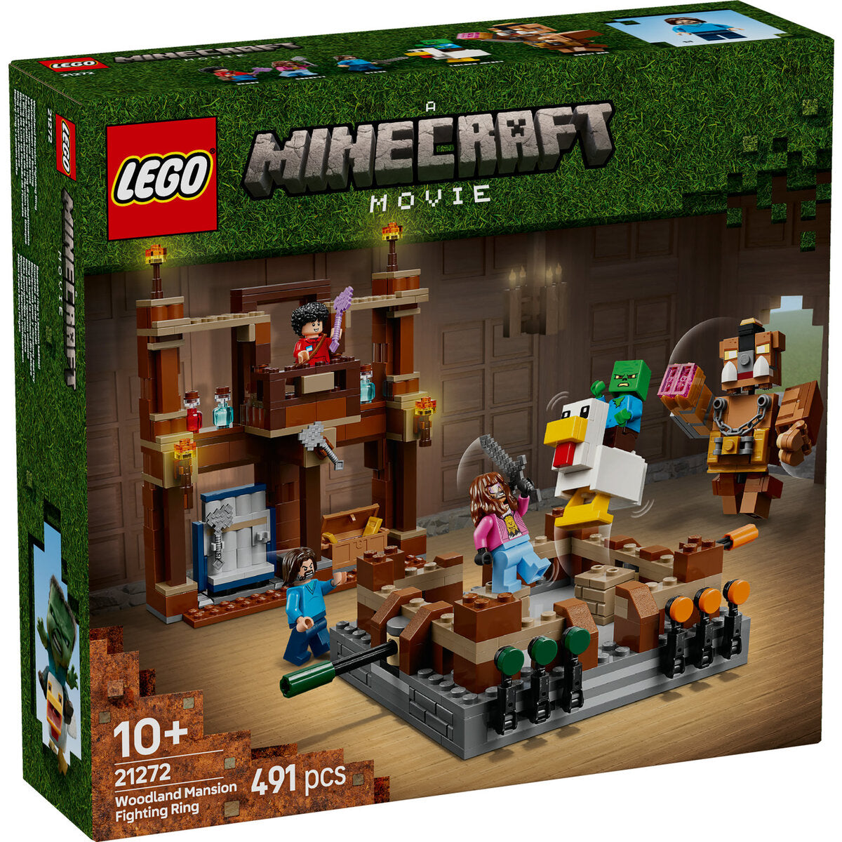 LEGO® 21272 Minecraft™ Waldanwesen mit Boxring