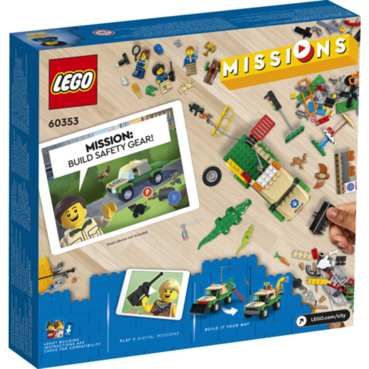 LEGO® City Missions 60353 Tierrettungsmissionen