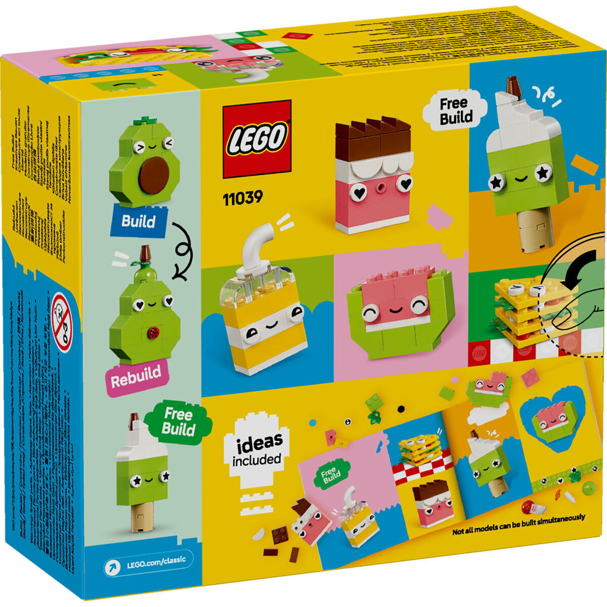 LEGO® Classic 11039 Kreativer Snack Bauspaß