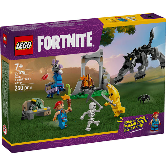 LEGO® Fortnite® 77075 Das Lager von Schali und der Zündkerzenkünstlerin