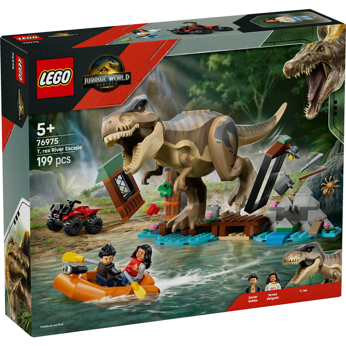 LEGO® Jurassic World™ 76975 Flucht vor dem T.Rex