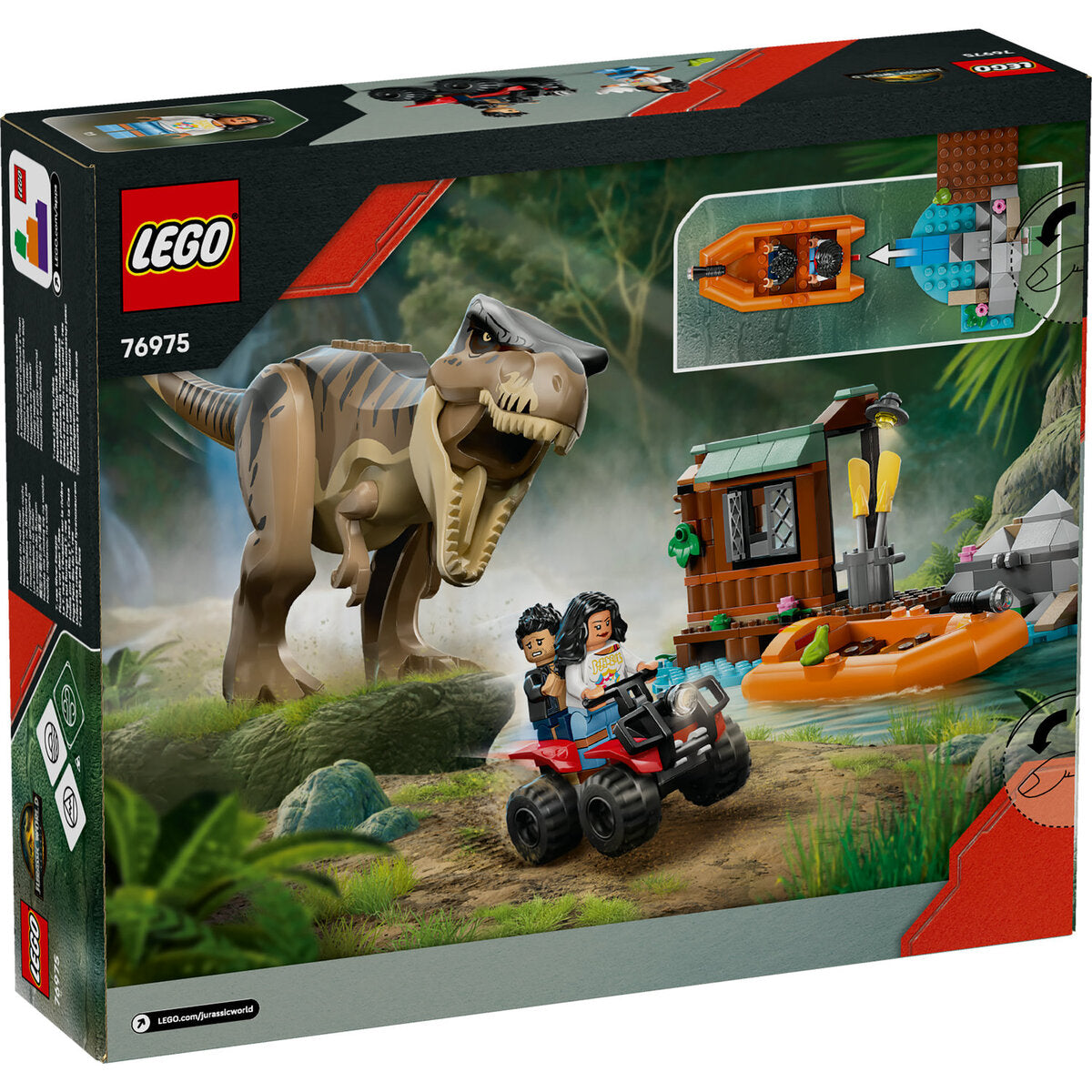 LEGO® Jurassic World™ 76975 Flucht vor dem T.Rex
