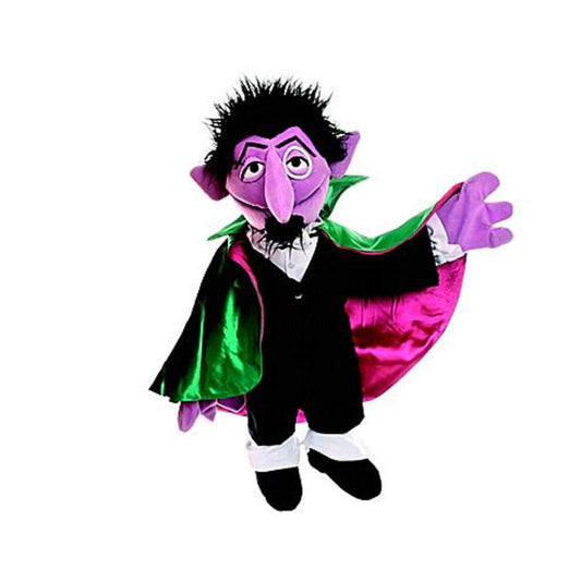 Living Puppets Sesamstraße Handpuppe Graf Zahl, 65cm