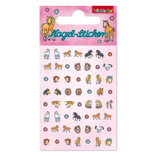 Lutz Mauder Ohr- und Nagel Sticker, Pferde