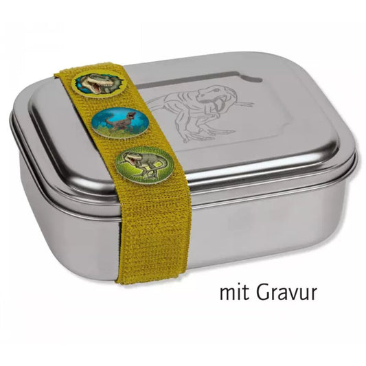 Lutz Mauder TapirElla Edelstahl-Lunchbox , T-Rex