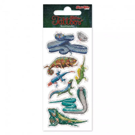Lutz Mauder TapirElla Glitter-Tattoo Reptilien