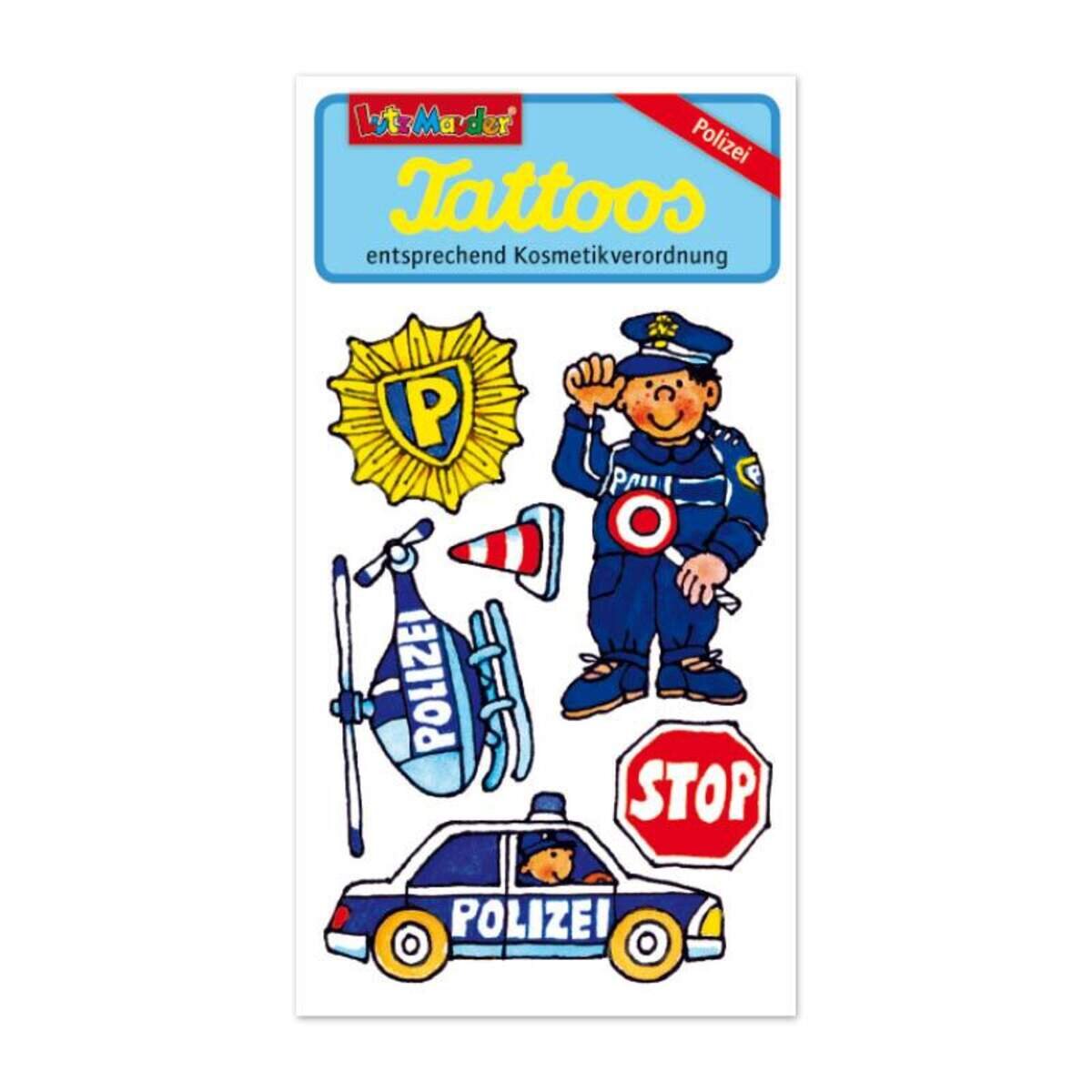 Lutz Mauder Tattoo Polizei