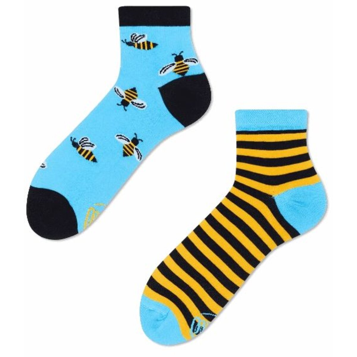 Many Mornings Socken Bee Bee Quarter 43-46