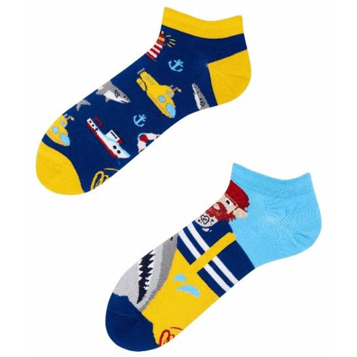 Many Mornings Socken Fishers Tale Low 39-42