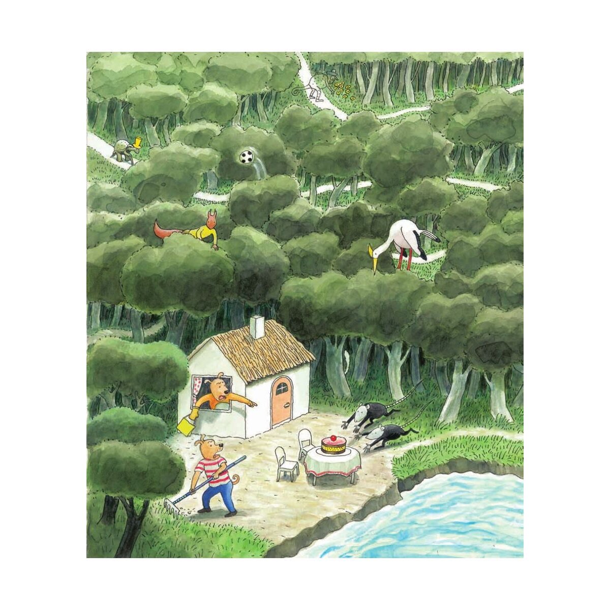 Moritz Verlag Die Torte ist weg !