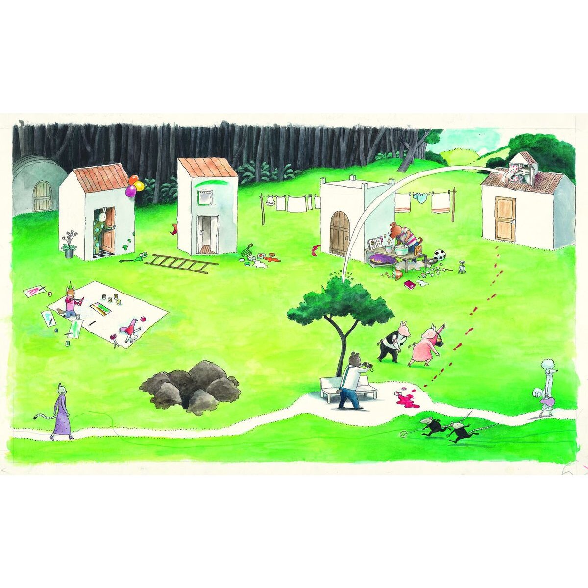 Moritz Verlag Geburtstag mit Torte