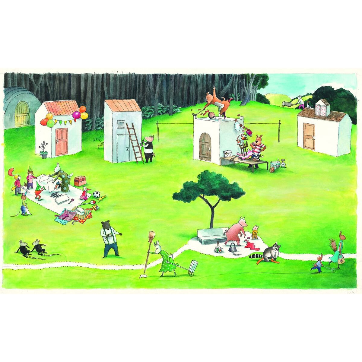 Moritz Verlag Geburtstag mit Torte