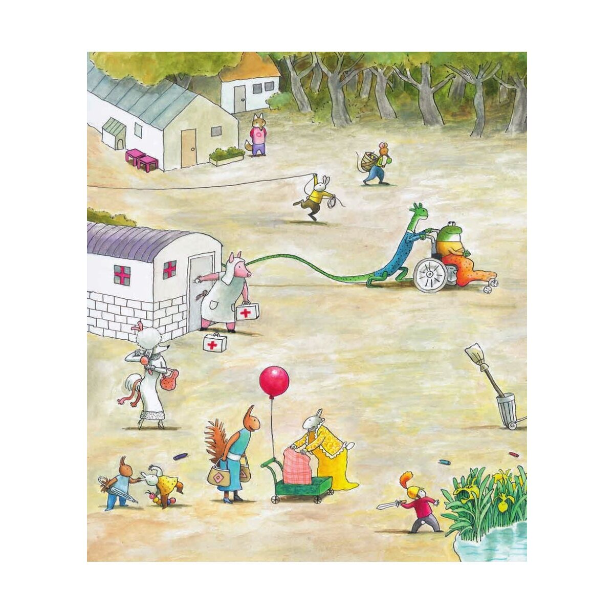 Moritz Verlag Picknick mit Torte