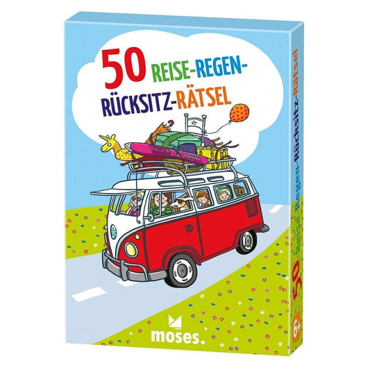 moses. 50 Reise-Regen-Rücksitz Rätsel