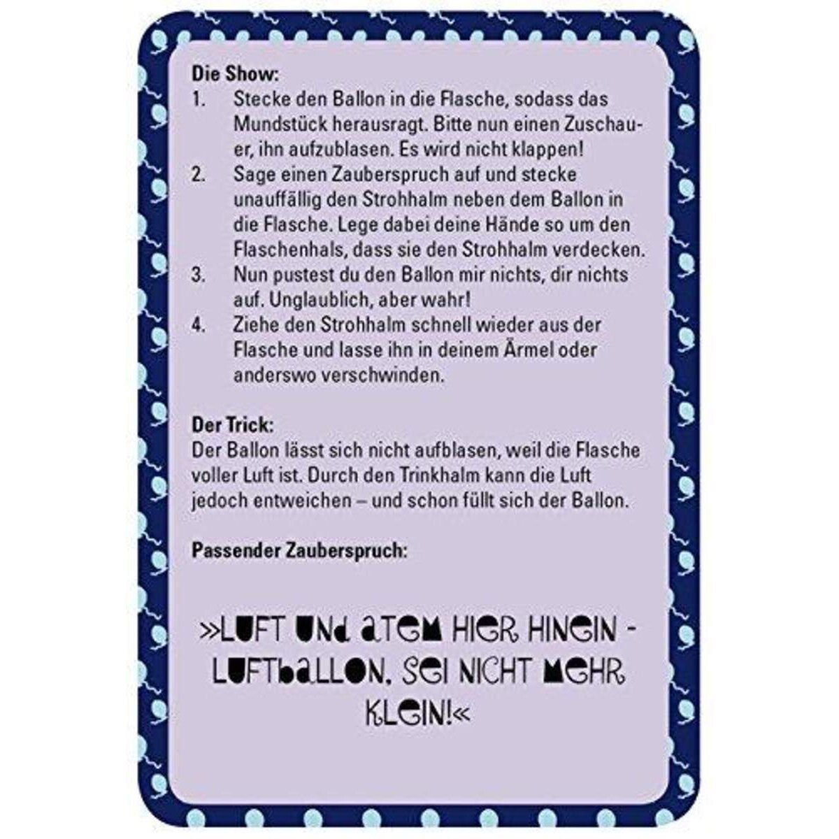 moses. 50 tolle Zaubertricks für kleine Magier