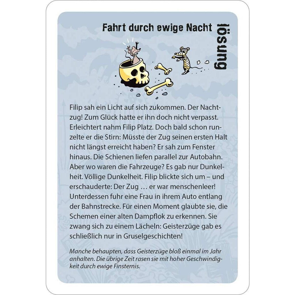 moses. black stories Junior spooky stories