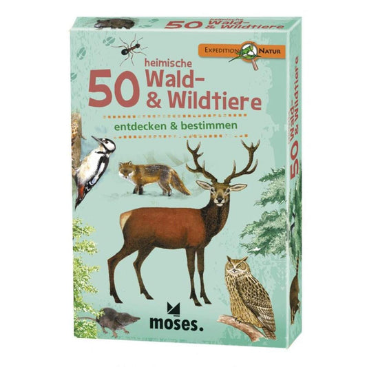 moses. Expedition Natur 50 heimische Wald- & Wildtiere