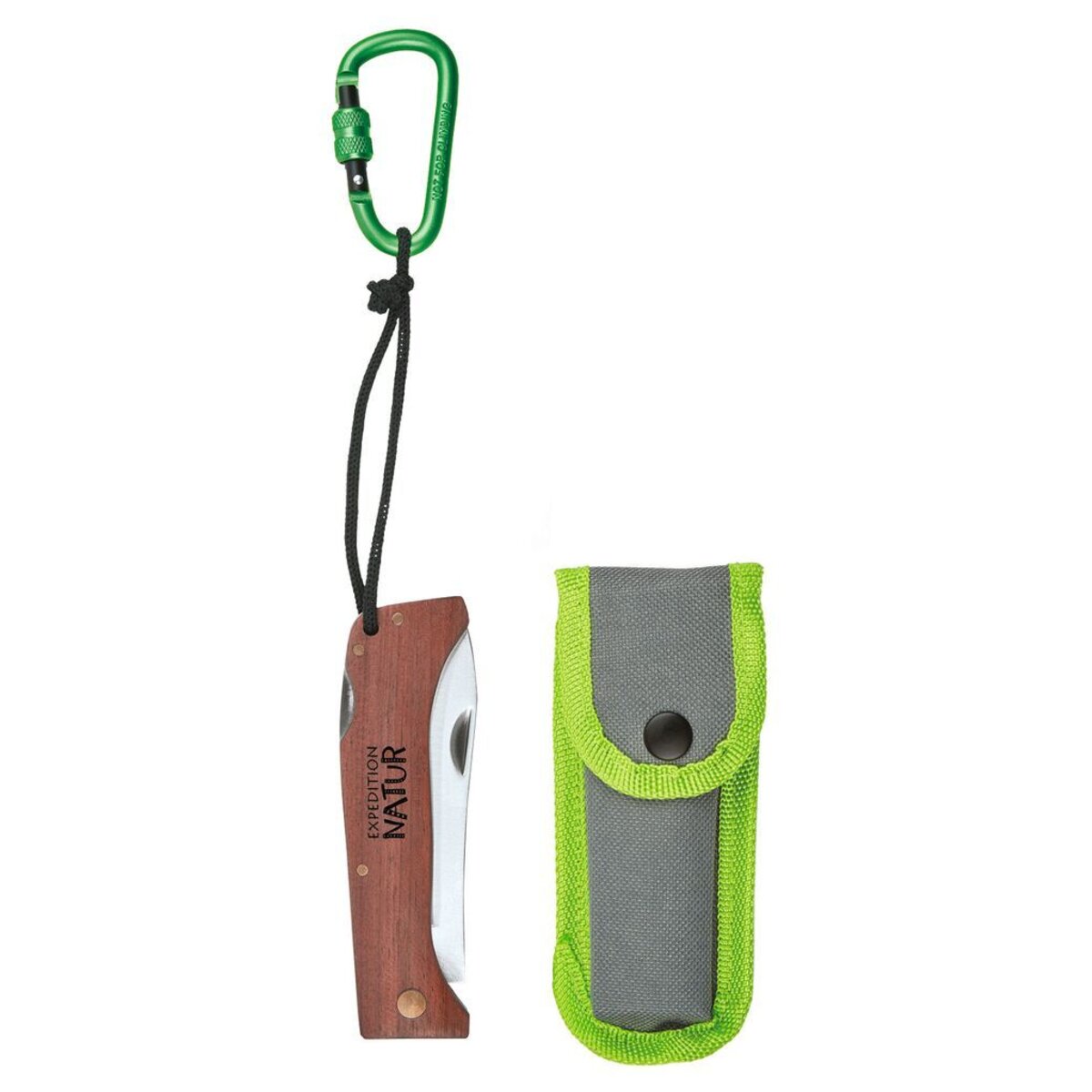 moses. Expedition Natur Klappbares Schnitzmesser mit Holzgriff