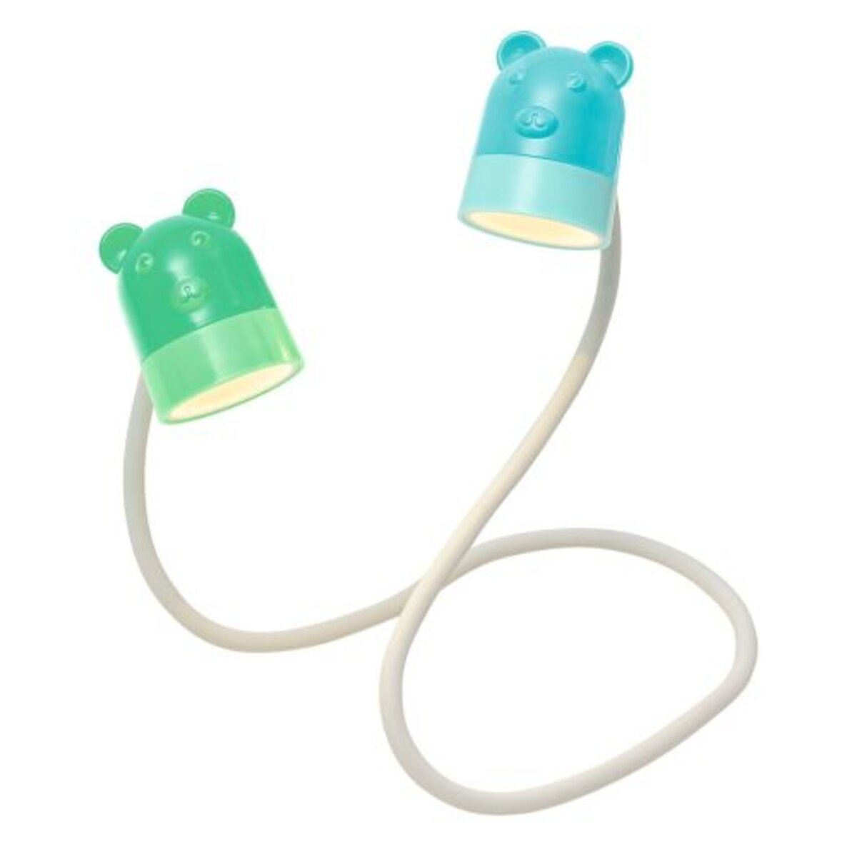 moses. Flexi-Leselicht Bunte Tierfreunde blau