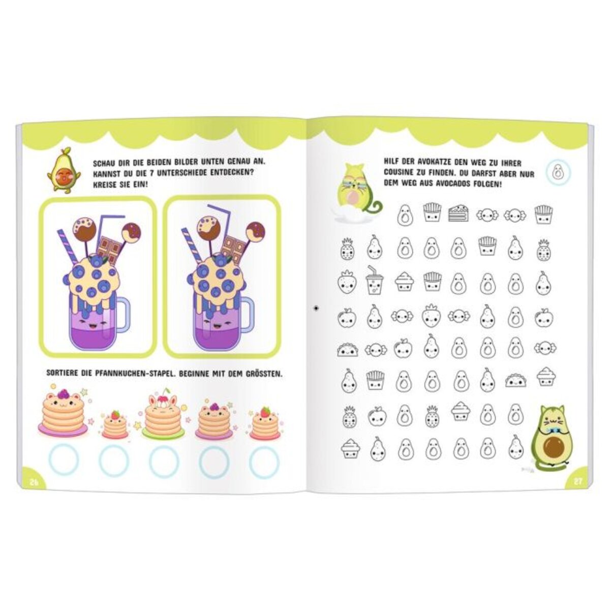 moses. Kawaii Supersüßer Rätsel- und Malspaß