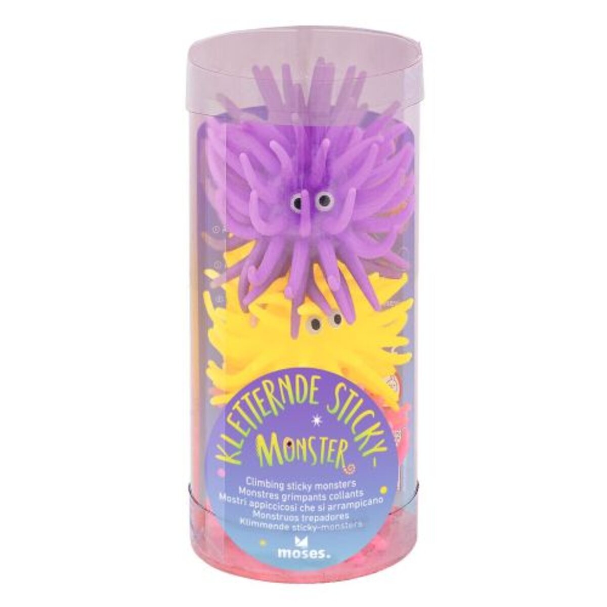 moses. Kletternde Sticky Monster, 3 Stück, 2-fach sortiert
