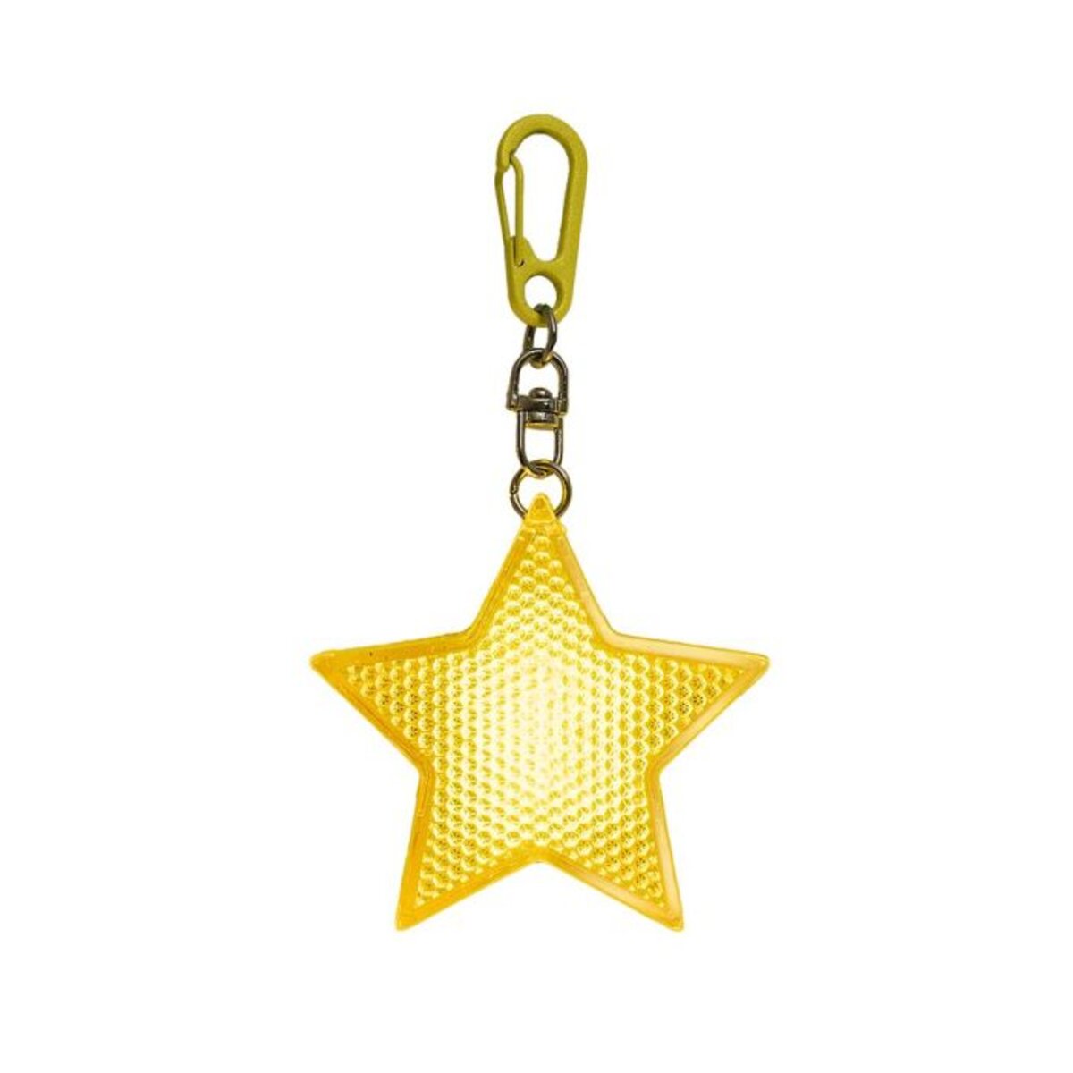 moses. Leuchtender LED-Stern mit Karabiner, 1 Stück, 6-fach sortiert