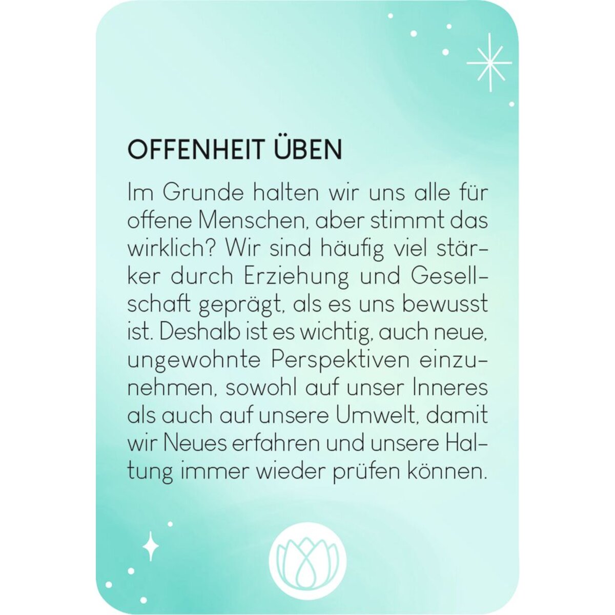 moses. Omm for you Do something new - Kartenset