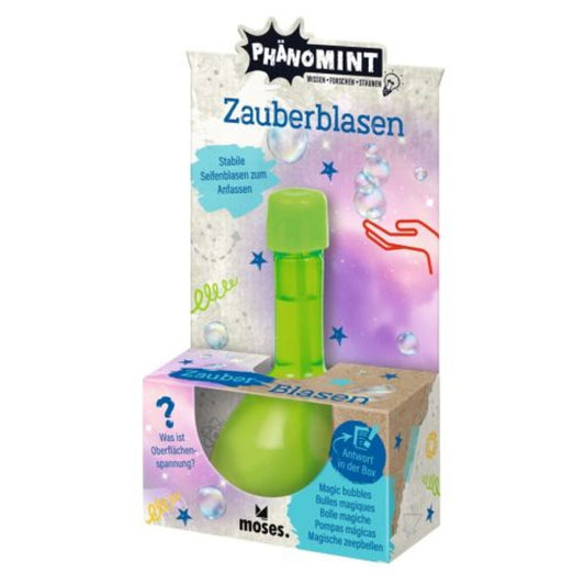 moses. PhänoMINT Zauberblasen grün