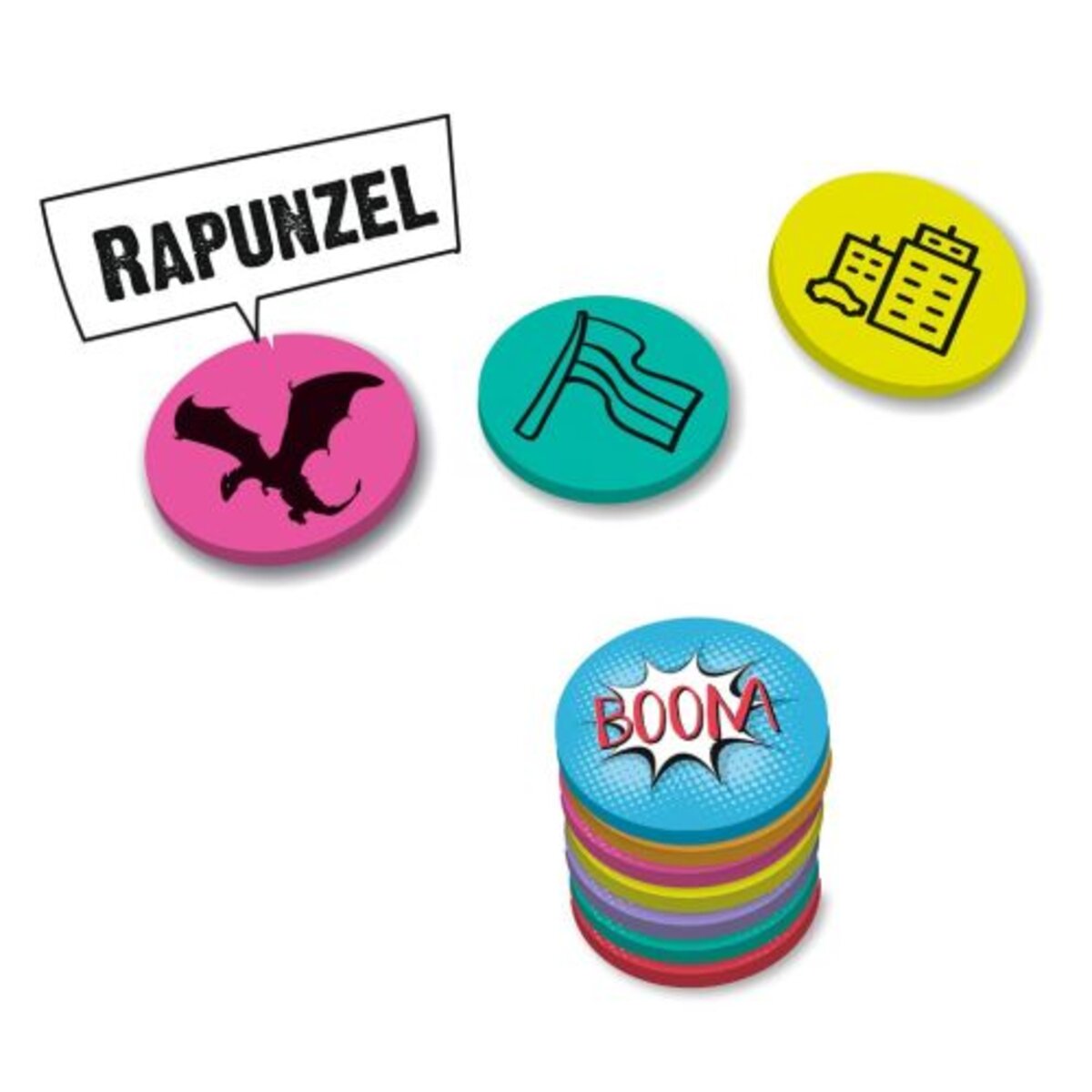 moses. Stadt, Land, Boom! Das rasante Worspiel ohne Schreiben