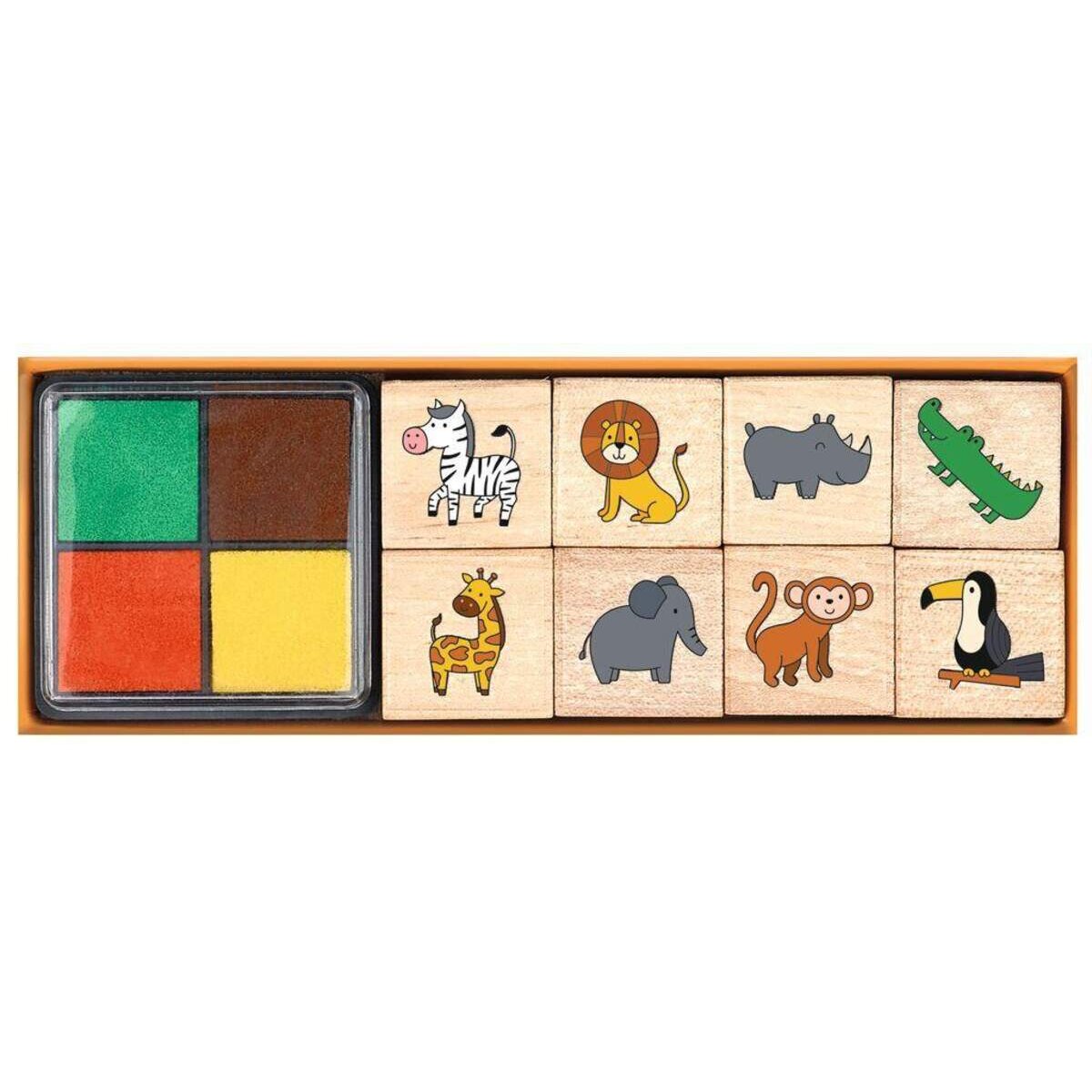 moses. Stempelset Wilde Tiere