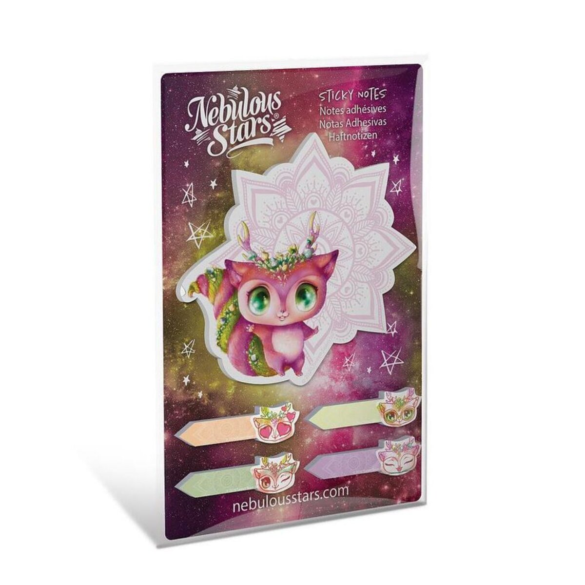 Nebulous Stars Auswahl an Klebezetteln, 1 Packung, 4-fach sortiert