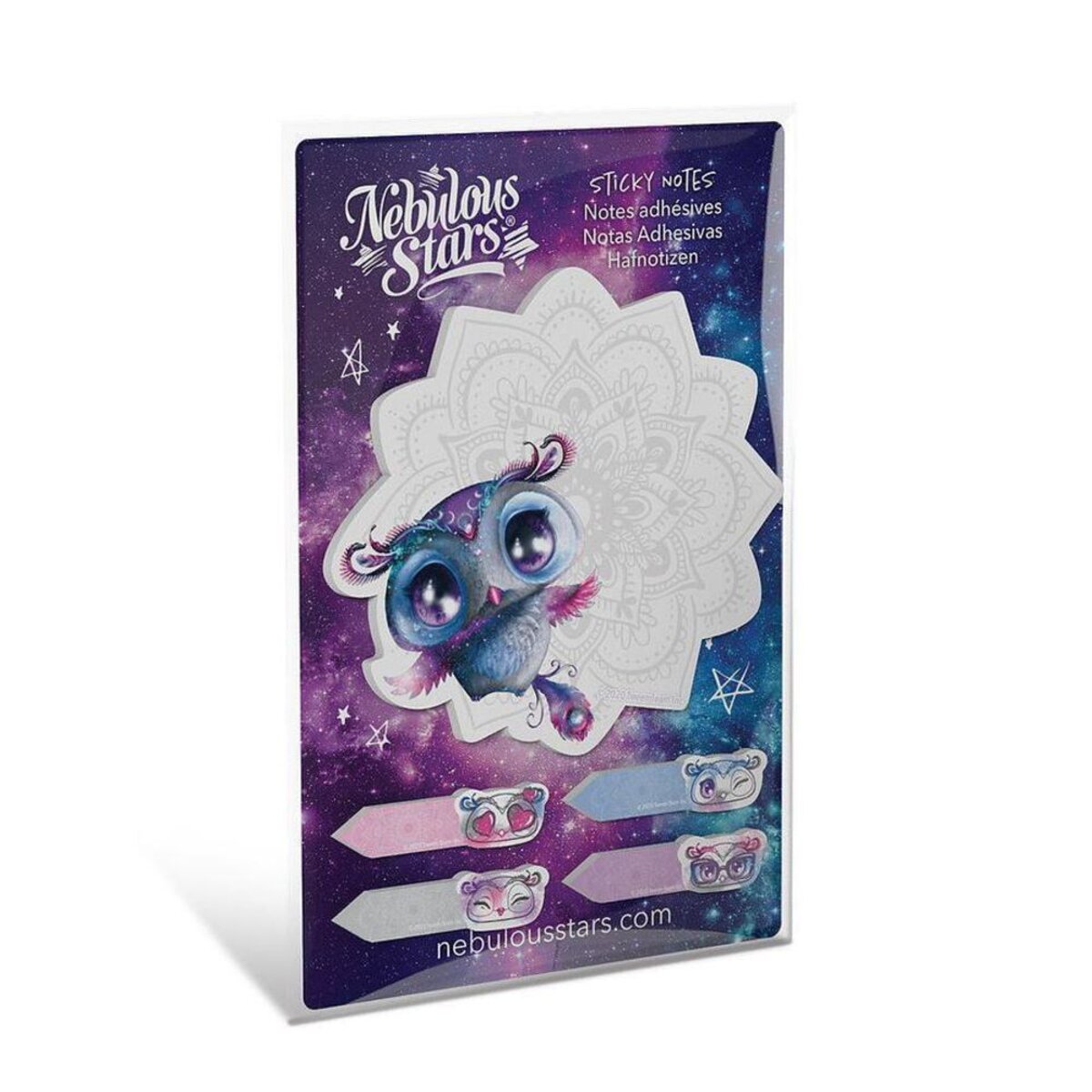 Nebulous Stars Auswahl an Klebezetteln, 1 Packung, 4-fach sortiert