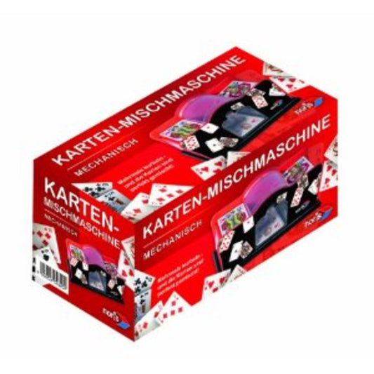Noris Spiele Kartenmischmaschine mit Kurbel