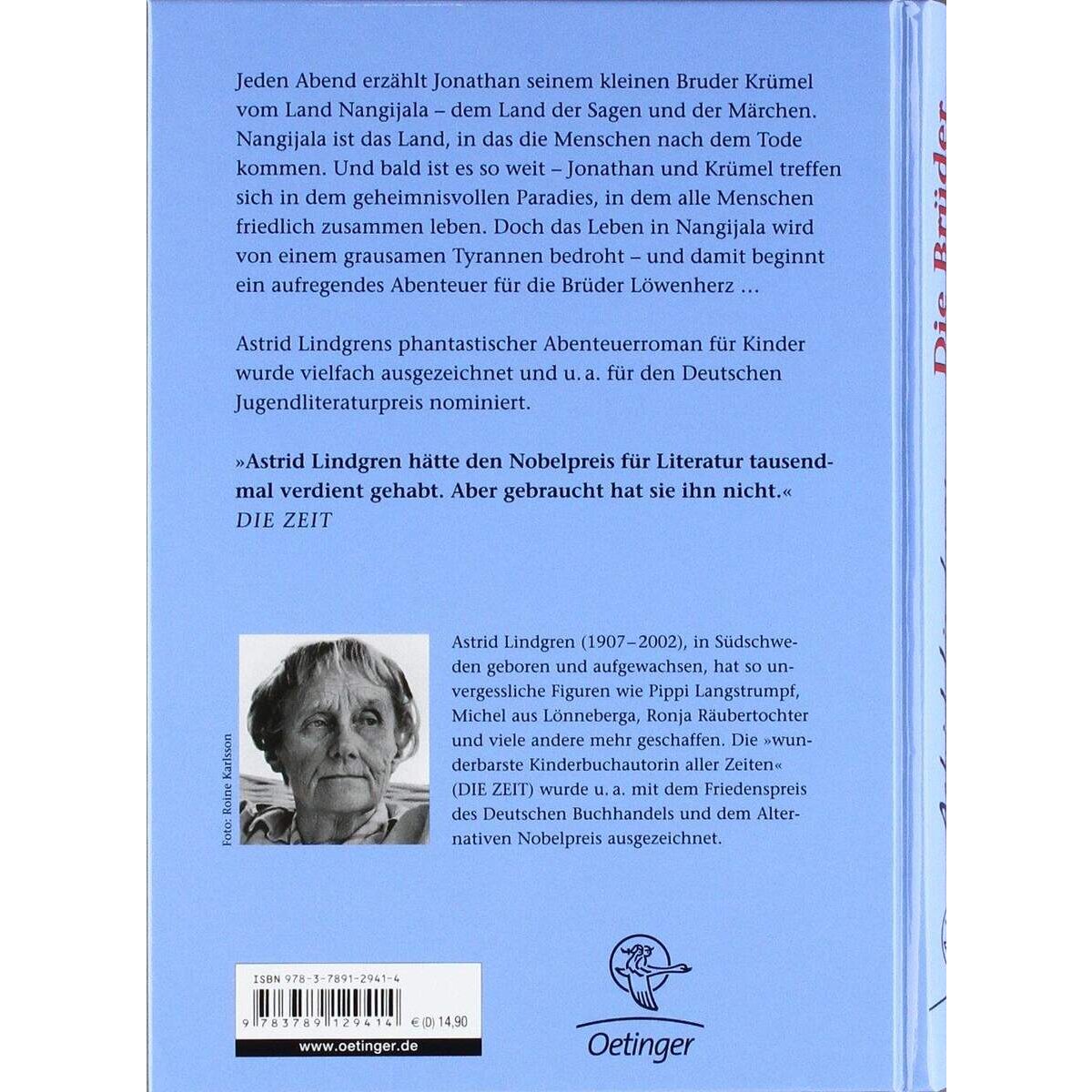 Oetinger Astrid Lindgren - Die Brüder Löwenherz