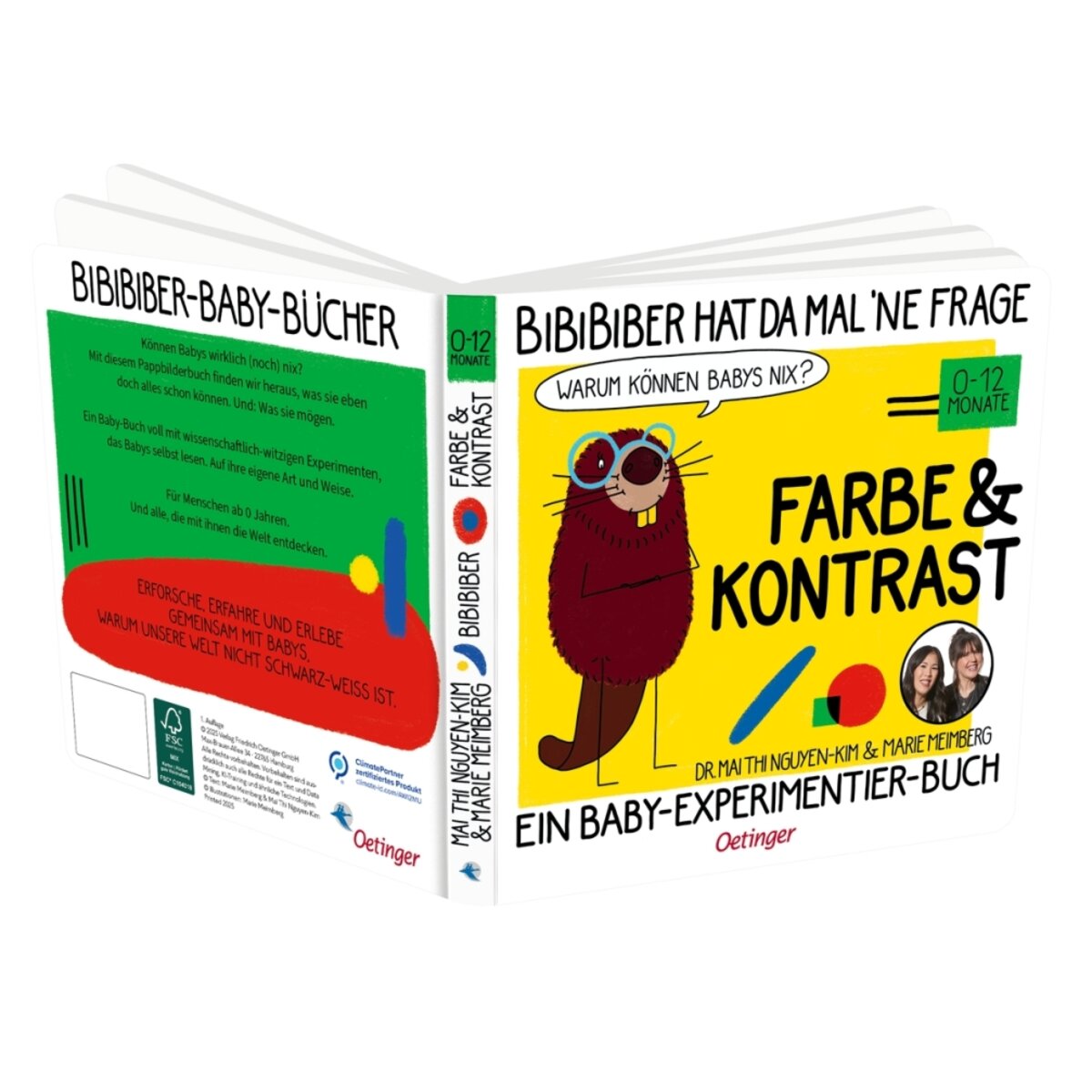 Oetinger BiBiBiber hat da mal ´ne Frage - Warum können Babys nix? Farbe & Kontrast