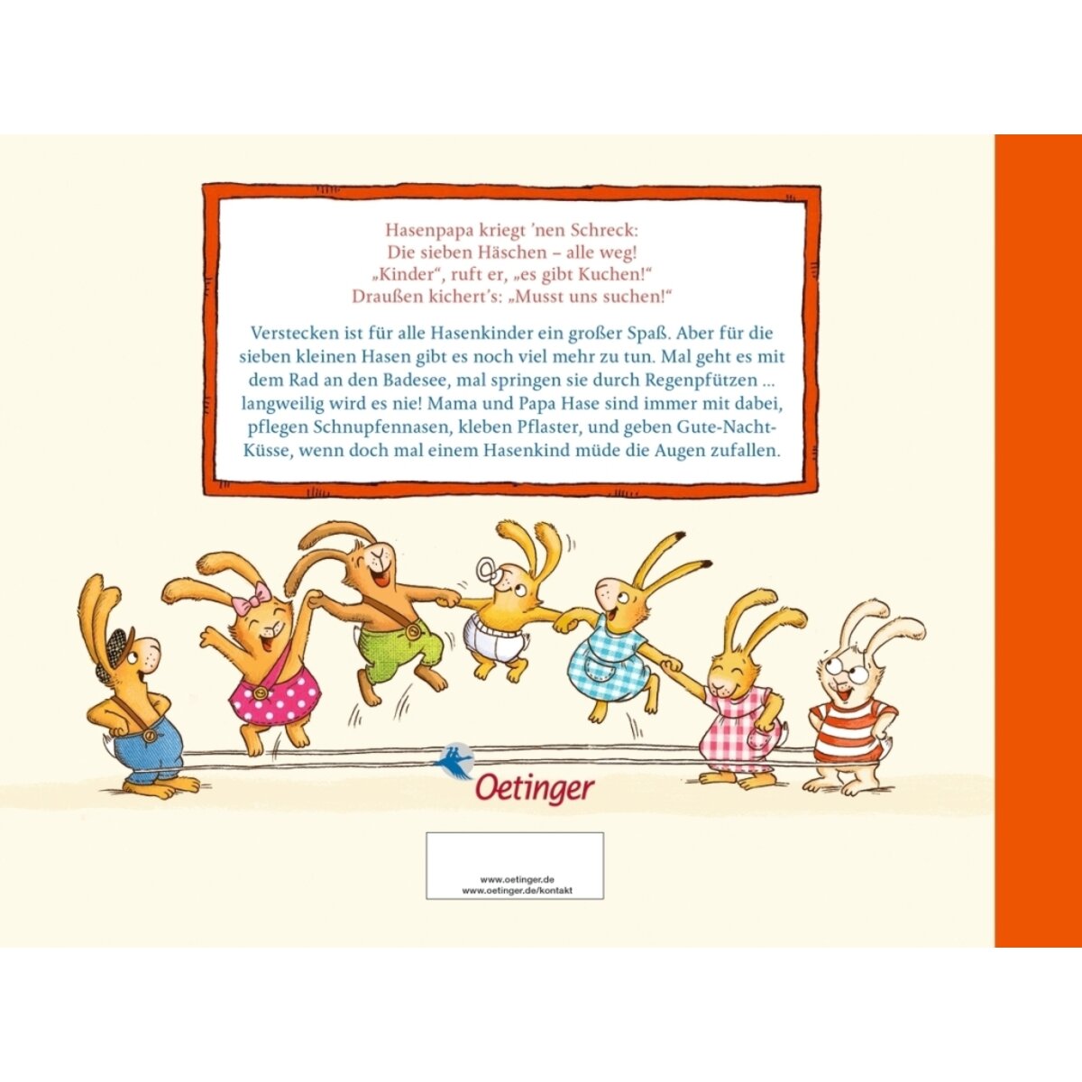 Oetinger Das Große Buch von sieben kleine Hasen