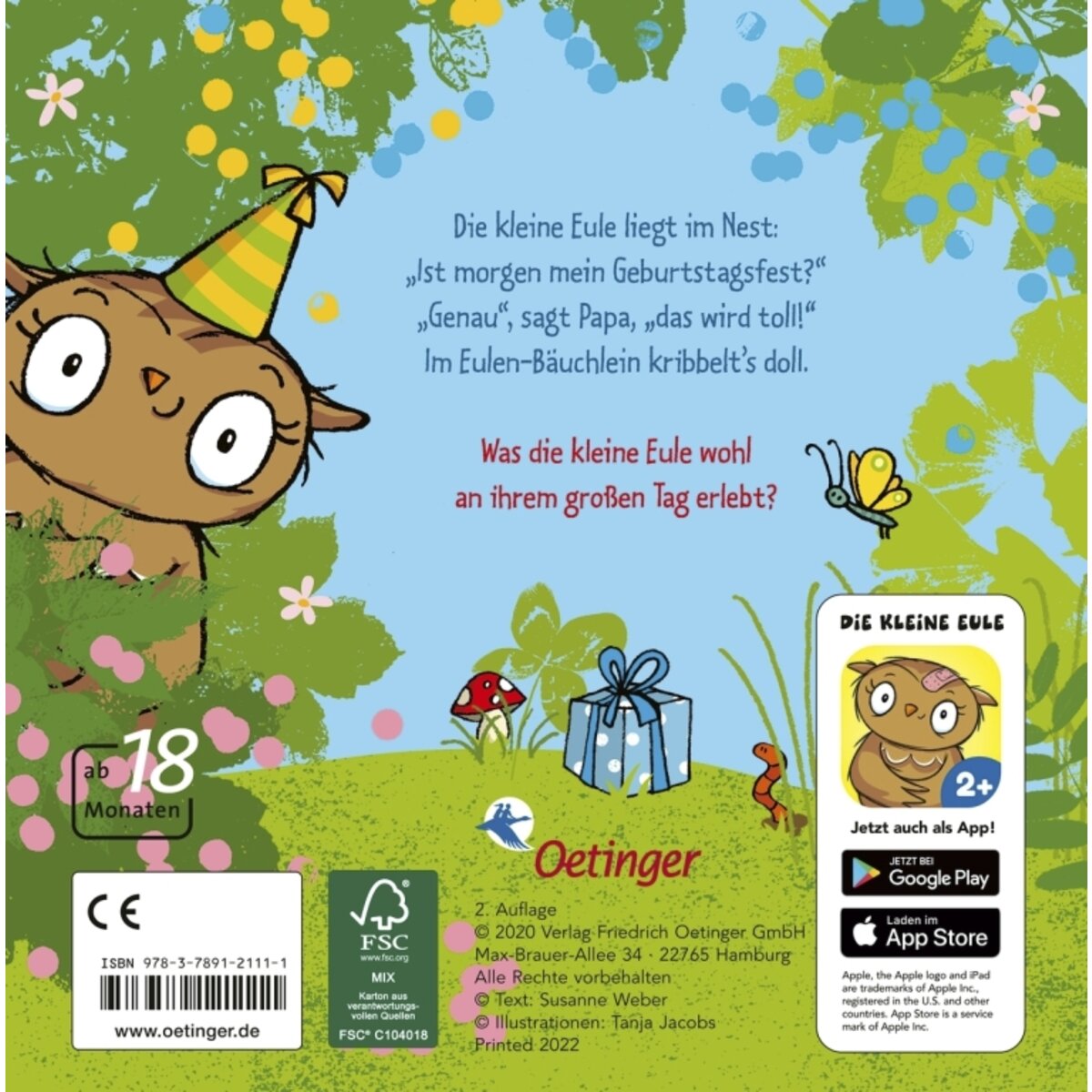 Oetinger Die kleine Eule hat Geburtstag