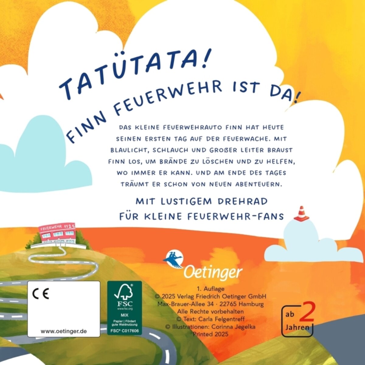 Oetinger Einsatz für Finn Feuerwehr